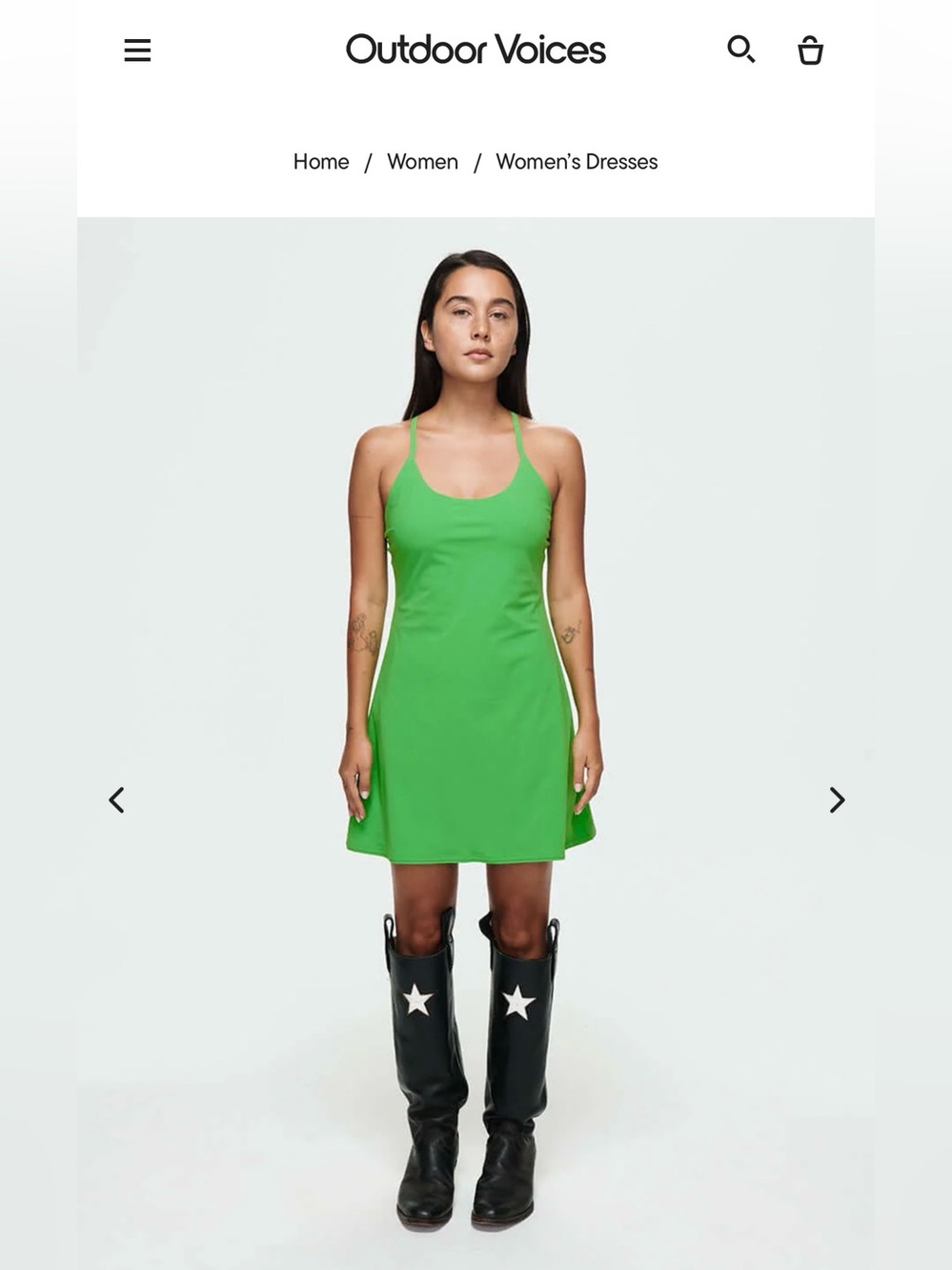 Outdoor Voices The Exercise Dress* FLAW